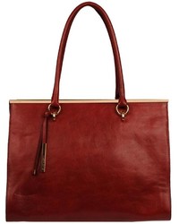Wilsons Leather Roma Leather Tote W Bar