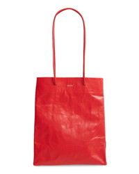 Medea Tall Busted Leather Tote