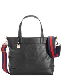 Tommy Hilfiger Th Signature Leather Convertible Tote