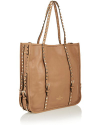 Valentino The Rockstud Leather Tote