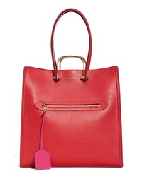 Alexander McQueen The Tall Story Leather Tote