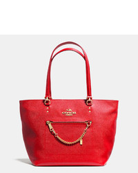 Coach Town Car Tote In Crossgrain Leather
