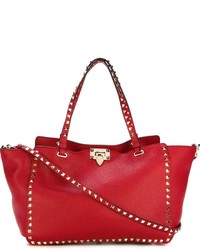 Valentino Garavani Rockstud Trapeze Tote