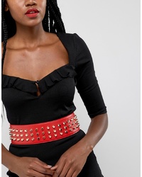 Forever Unique Belt With Studded Detail
