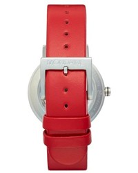 Mondaine Classic Automatic Leather Strap Watch 33mm