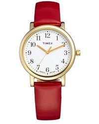 Timex Original Classic Leather Strap Watch 33mm