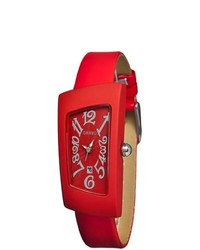 Other Crayo Angles Red Leather Analog Watch