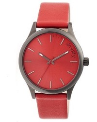 Simplify The 2400 Leather Band Watch
