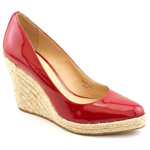 Via Spiga Quip Red Patent Leather Wedges Heels Shoes, $52 | buy.com ...