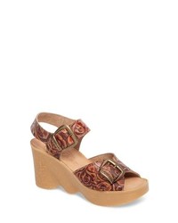 Famolare Double Vision Wedge Sandal