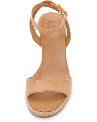 Tory Burch Marion Quilted Wedge Sandals