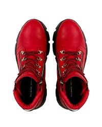 Giuseppe Zanotti Apocalypse Trek Leather Ankle Boots