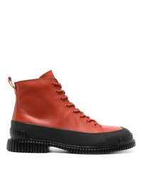 Camper Pix Leather Ankle Boots