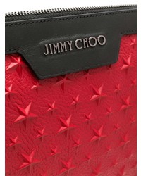 Jimmy Choo Derek Star Embellished Pouch