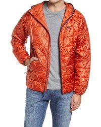 Red Lightweight Puffer Jacket