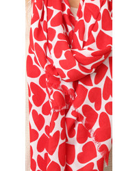 Kate Spade New York Heart To Heart Oblong Scarf