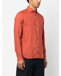 Altea Long Sleeved Linen Shirt