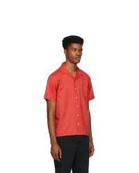 Polo Ralph Lauren Red Camp Short Sleeve Shirt