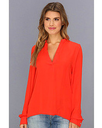 Women's Red Long Sleeve Blouse, White and | Women's Fashion