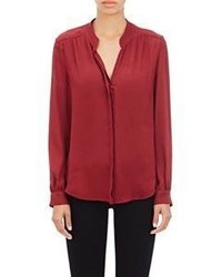 L'Agence Georgette Blouse Red