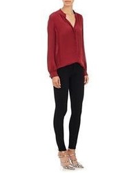 L'Agence Georgette Blouse Red