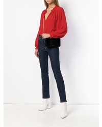 MiH Jeans Sidi Frilled Blouse