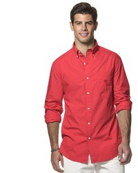 Chaps Classic Fit Solid Button Down Shirt