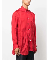 Comme Des Garcons SHIRT Comme Des Garons Shirt Button Up Asymmetric Shirt