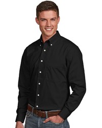 Antigua Dynasty Modern Fit Solid Button Down Shirt