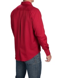 Pendleton Gambler Gabardine Wool Shirt Button Front Long Sleeve