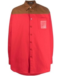 Raf Simons Panelled Long Sleeve Shirt