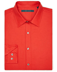 Perry Ellis Oxford Rolled Sleeve Shirt