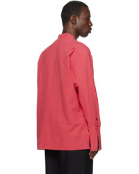 Greg Lauren Red Tux Shirt