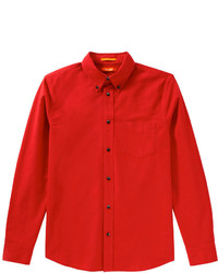 Joe Fresh Soft Oxford Cloth Shirt Red