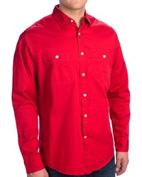 Dockers Solid Cotton Twill Shirt