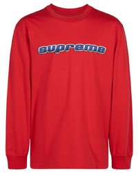 Supreme Chrome Logo Long Sleeve T Shirt