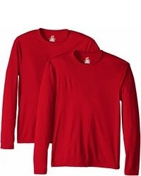 Hanes Long Sleeve Cool Dri T Shirt Upf 50