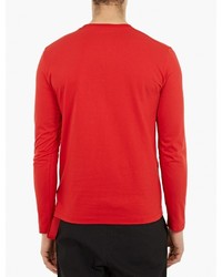 Jil Sander Long Sleeved Cotton T Shirt