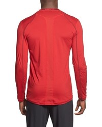 Nike Pro Coo Fitted Long Sleeve Dri Fit T Shirt