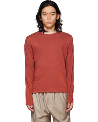 Gabriela Coll Garments Red No87 Long Sleeve T Shirt