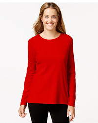 Style&co. Style Co Crew Neck Top Only At Macys