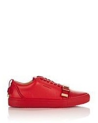 Buscemi 50mm Buckle Strap Sneakers Red, $750 | Barneys New York 