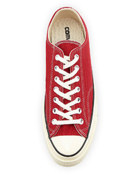 Converse All Star Chuck 70 Low Top Sneaker Red