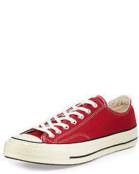 Converse All Star Chuck 70 Low Top Sneaker Red