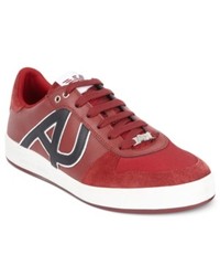 Armani Jeans Logo Low Top Sneakers Shoes