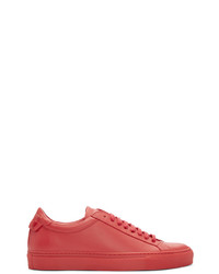 Givenchy Burgundy Urban Knots Sneakers