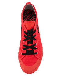 Adidas By Raf Simons Matrix Spirit Low Top Sneaker Redblack