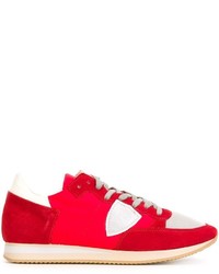 Philippe Model Panelled Low Top Sneakers