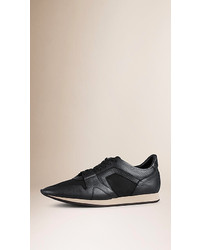 Burberry Prorsum The Field Sneaker In Leather And Mesh, $595 | Burberry |  Lookastic
