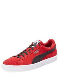 Puma Suede Quilted Low Top Sneaker